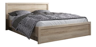 Manželská postel 160 cm Jolene (dub sonoma) (s roštem)
