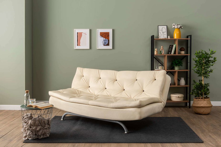 Rozkládací pohovka Rivolo (světle šedá)