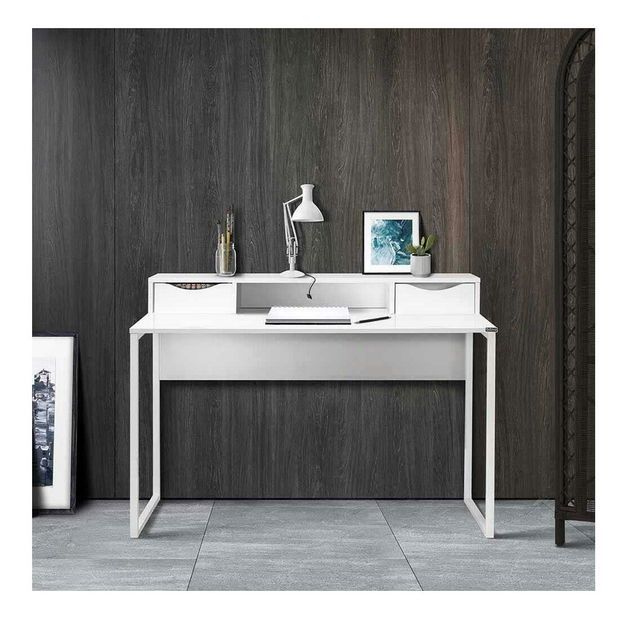 Nástěnná police Cordelia (bílá)