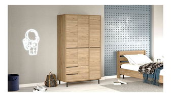 Šatní skříň Otto 15 (ořech)