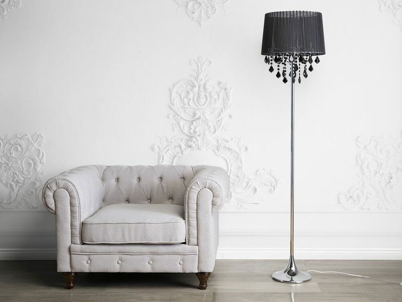 Stojanové svítidlo Evandale (černá)