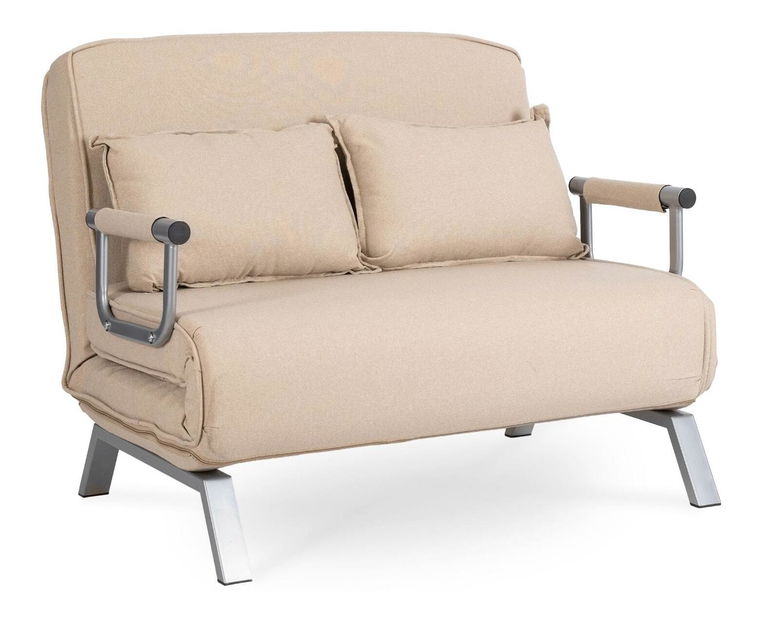 Rozkládací pohovka Bancarias 2 (béžová)