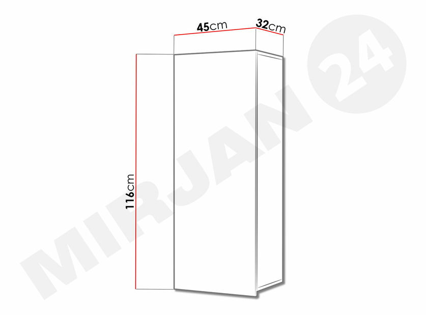 Závesná skřiňka Bralani *výprodej