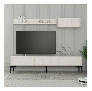 Obývací stěna Bipemu 4 (krémová + černá)