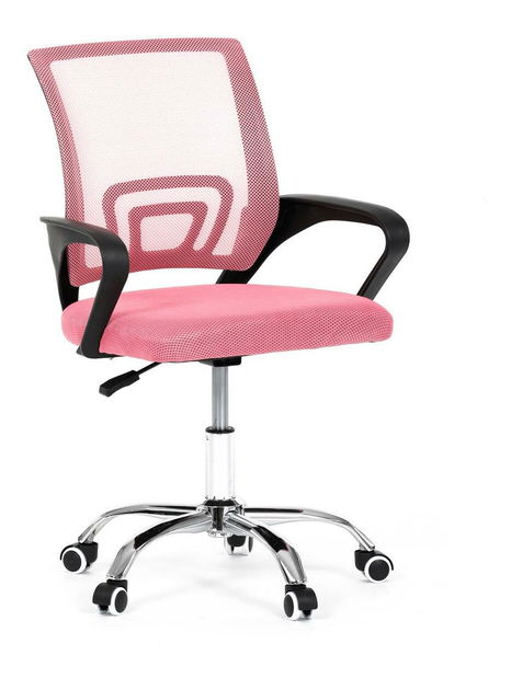 Kancelářská židle Kirmair (růžová)