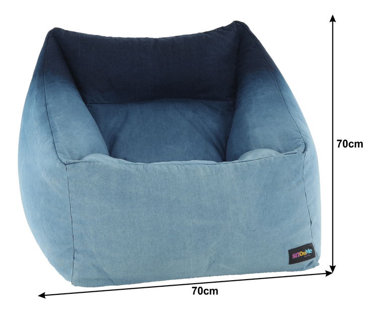 Sedací vak Karani (modrá)