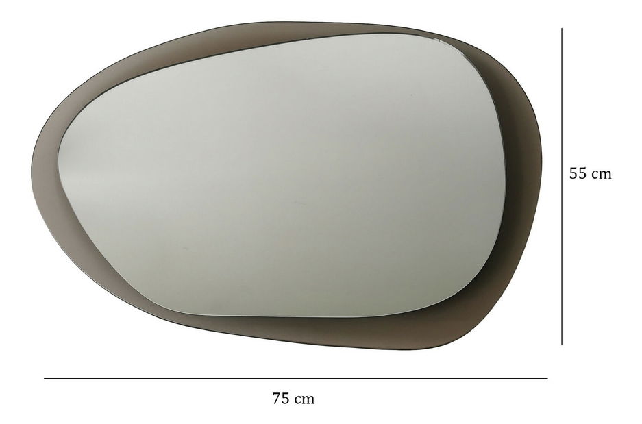 Zrcadlo Antik (Bronzová)