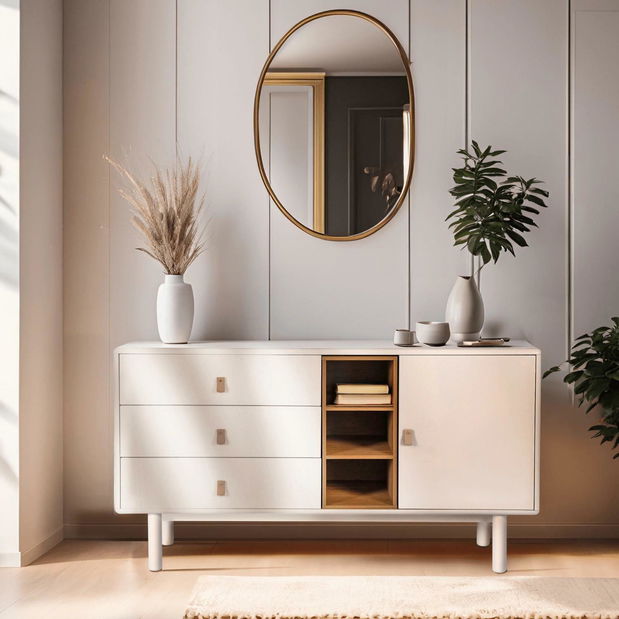 Regál Carnero (bílá)