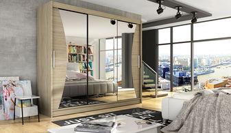 Šatníková skříň Alesia (dub sonoma)