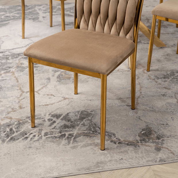 Jídelní židle Deboladas (béžová)