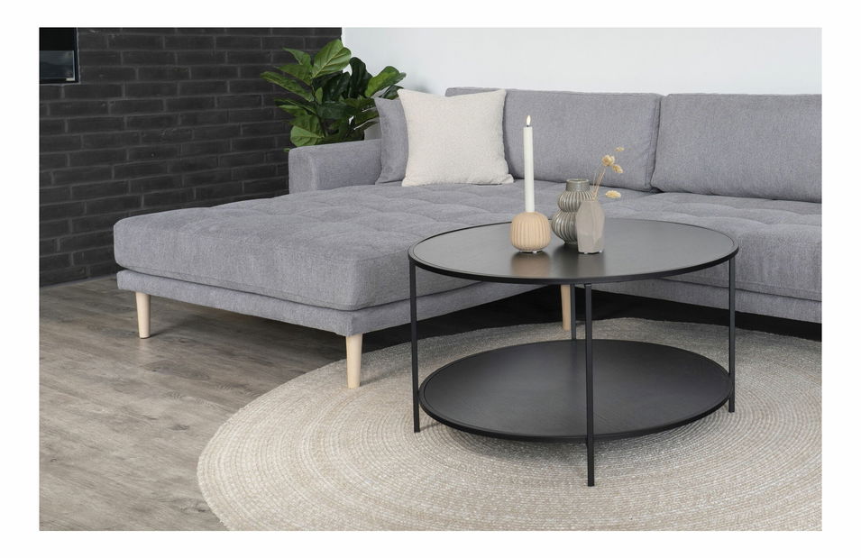 Rohová sedací souprava (L) Lvaveriaora (světle šedá)