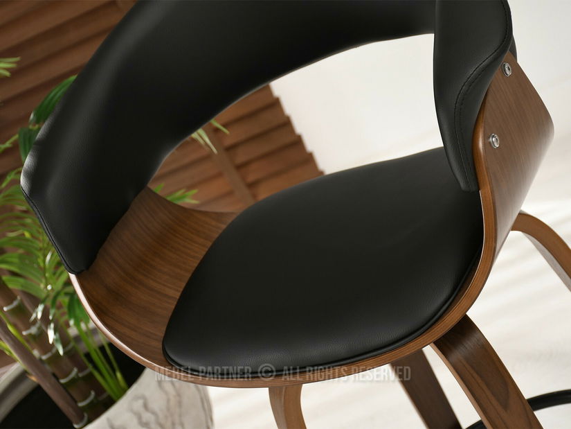 Židle Enzo H (ořech tmavý + ořech)