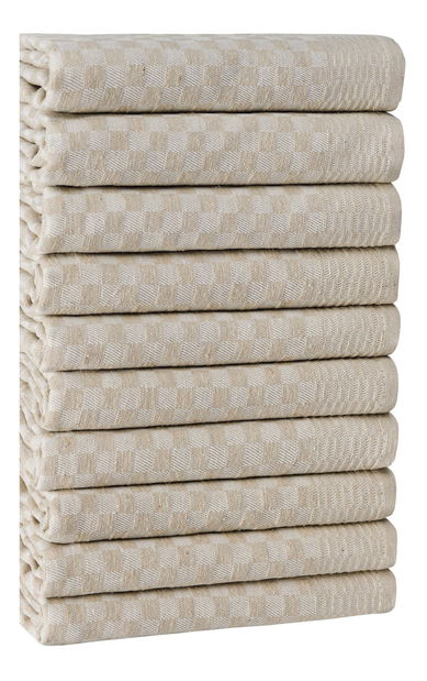 Sada utěrek (10 ks.) Lolita (krémová)