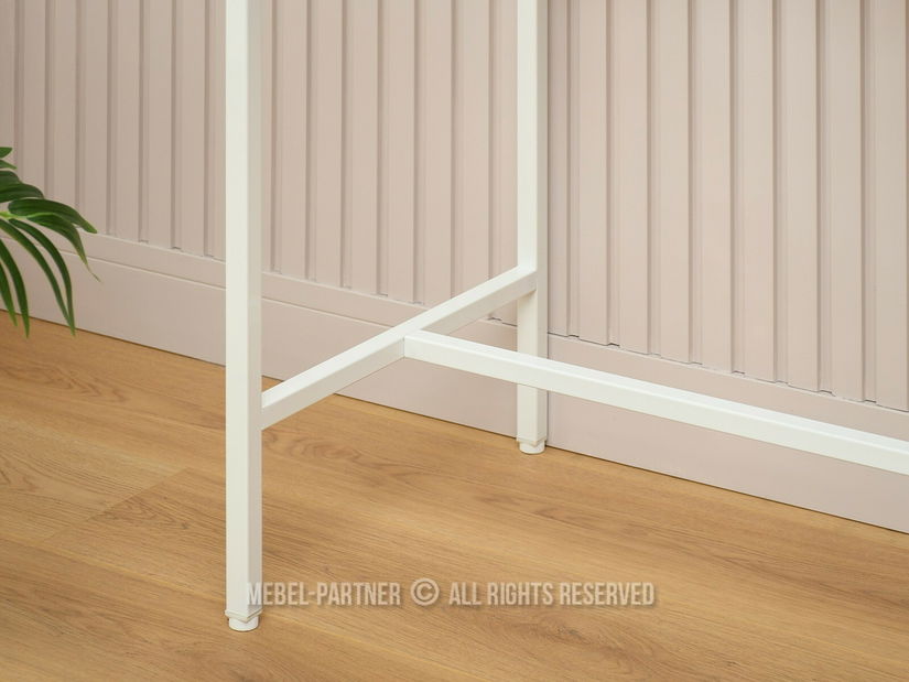 Barový set Everet (sonoma + bílá) (pro 2 osoby) *bazar