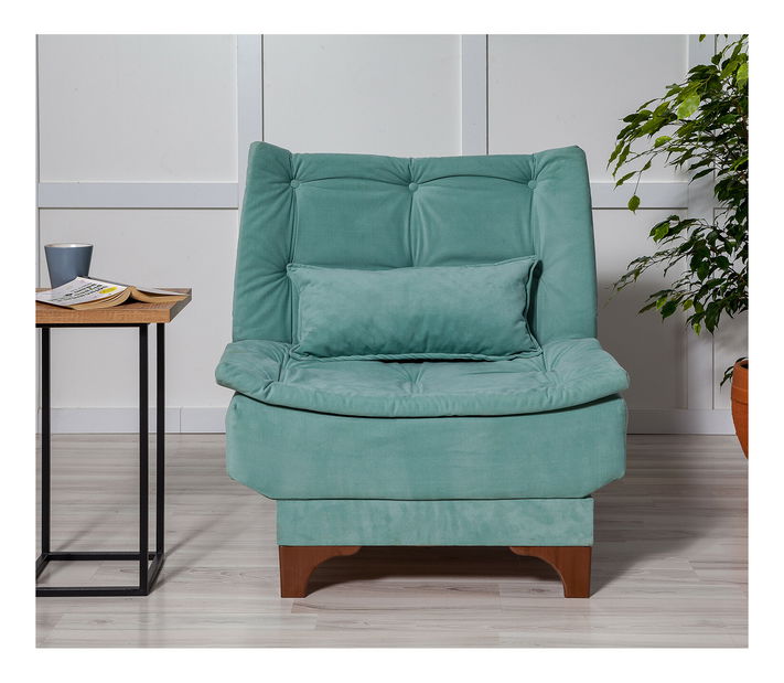 Relaxační křeslo Klaudi B (mořská)