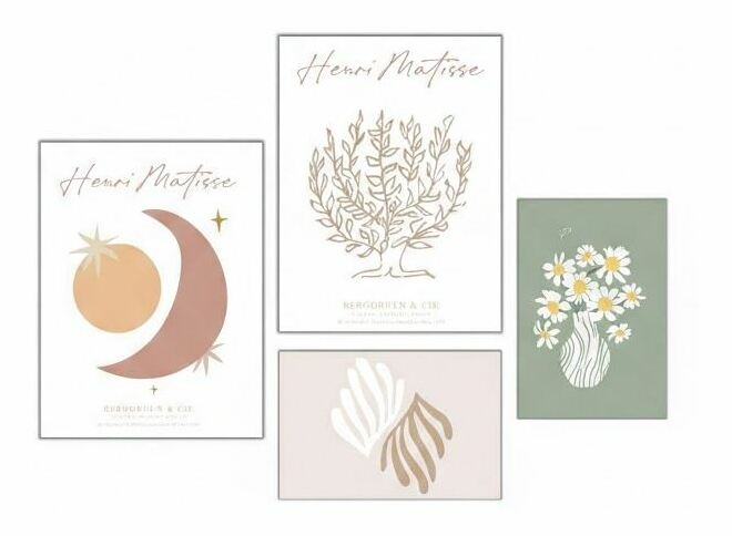 Obraz Madaf 13 (vícebarevné) (4 kusy)