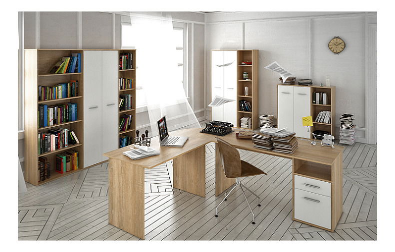 Rohový PC stolek Maurus MA11