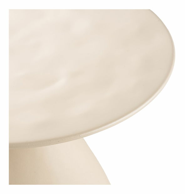 Příruční stolek Cortina 1 ( šedobílá)