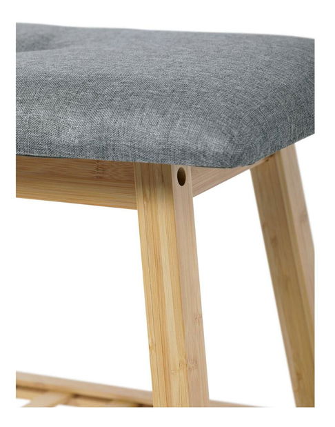 Botník Declara (bambus + šedá)