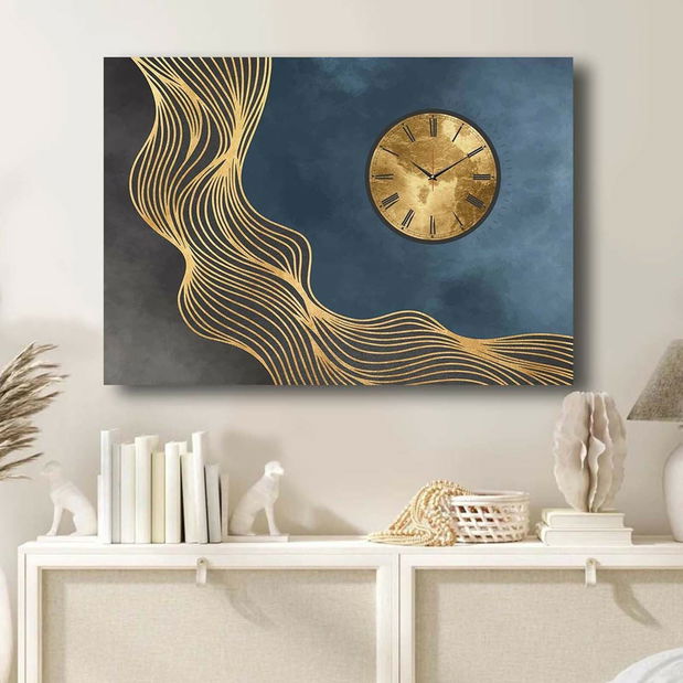 Dekoratívne nástenné hodiny Asir Liry