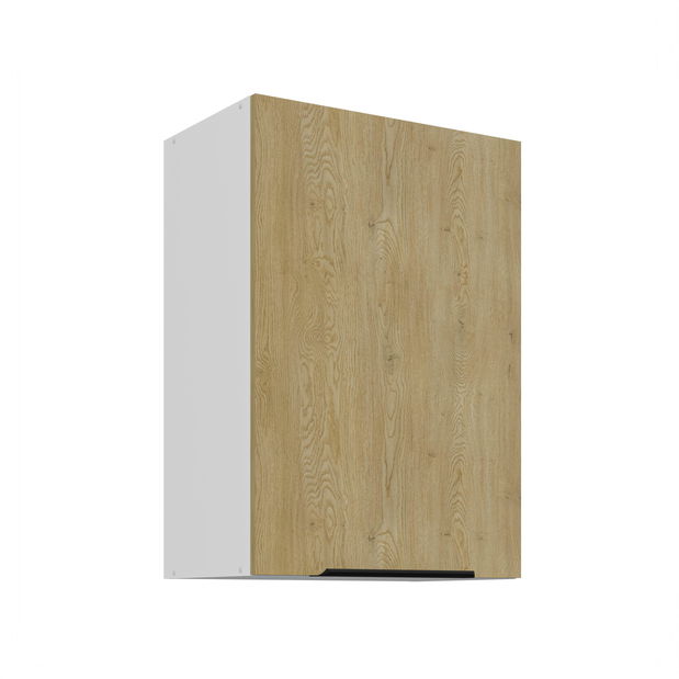 Horní kuchyňská skříňka Carminia 50 G-72 1F (dub cremona + bílá)