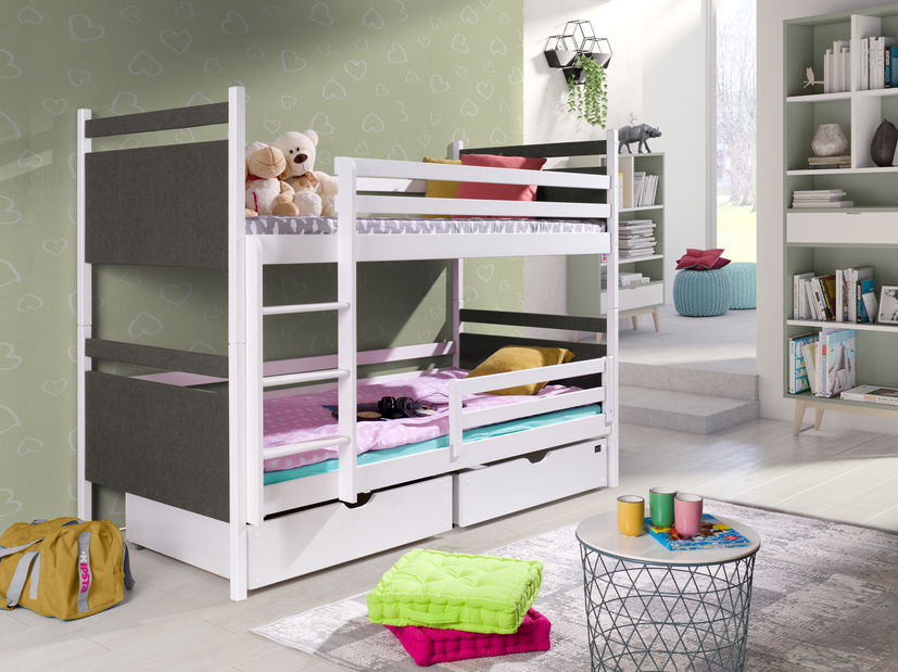 Dětská postel 80 cm Talia (s roštem a úl. prostorem) (sawana 05)