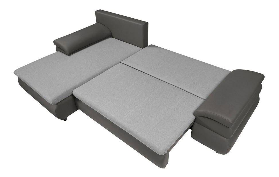 Rohová sedací souprava BRW Toni Lux 3DL.URC šedá (L)