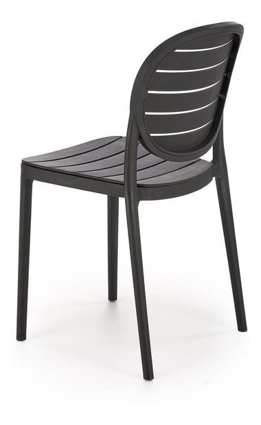 Zahradní židle Karter (černá)