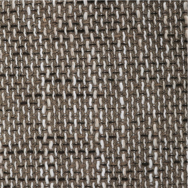 Rohová sedací souprava Pinia (hnědá + bílá) (P)