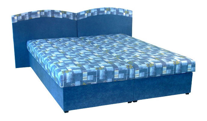Manželská postel 180 cm Dot (se sendvičovou matrací)