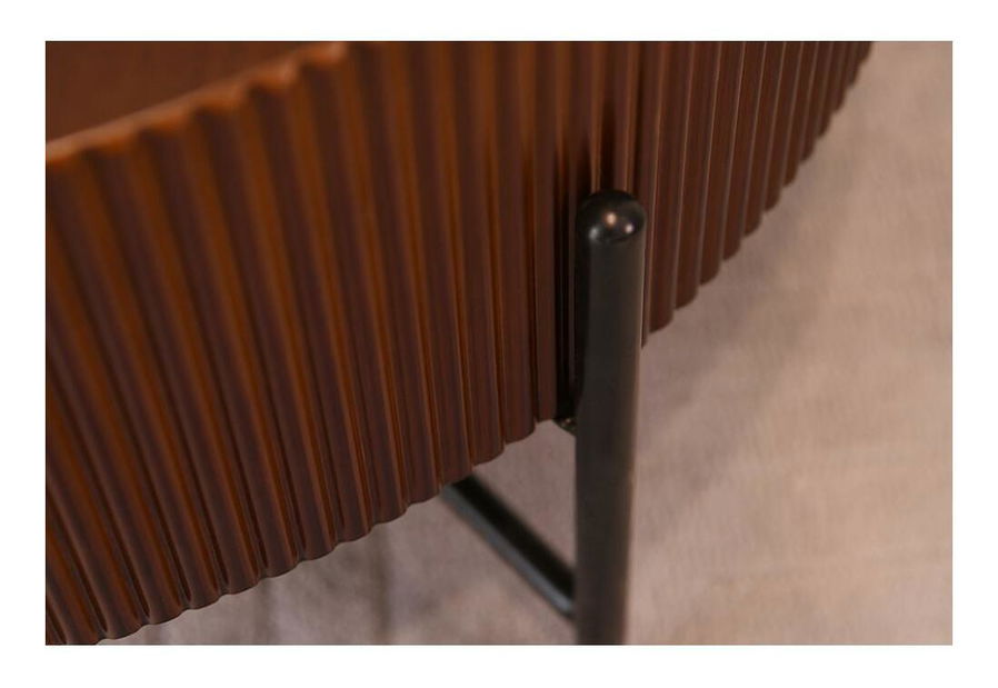 Konferenční stolek Harrison (černá + dub)