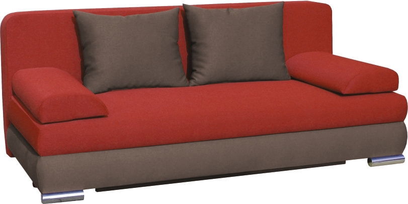 Pohovka Double 3R červená