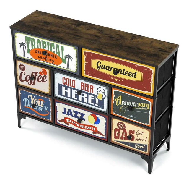 Komoda Alharacas 2 (černá)