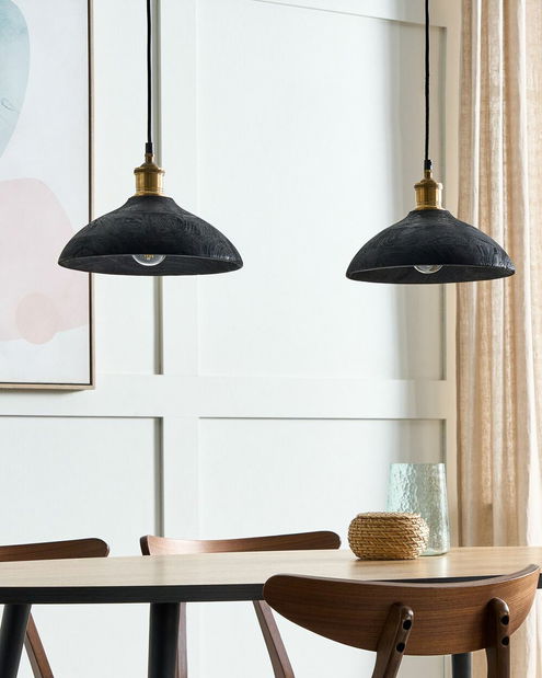 Závěsné svítidlo Cheza (černá)