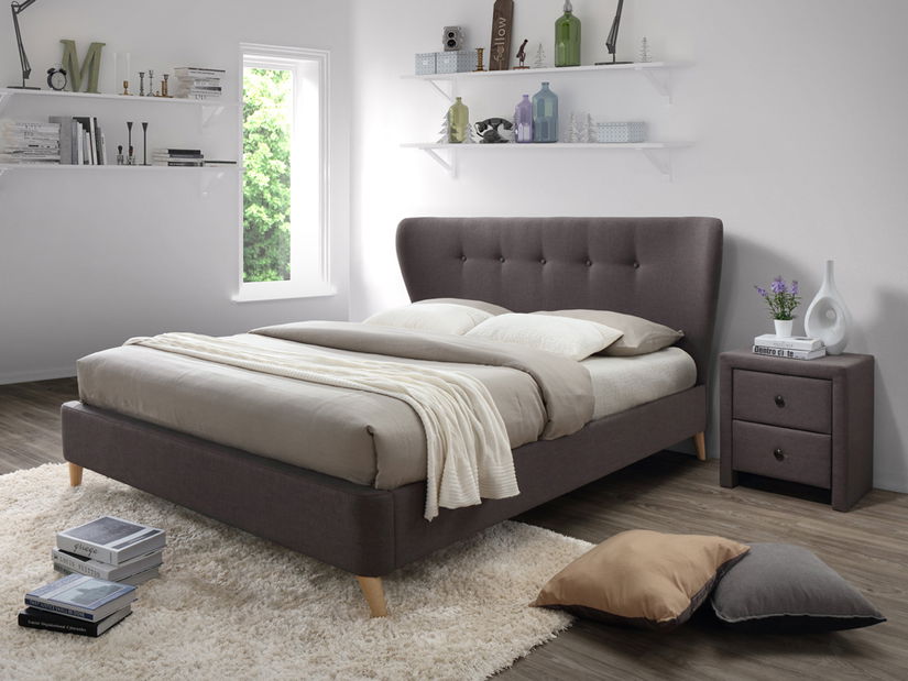 Manželská postel 160 cm Viena (s roštem) *výprodej