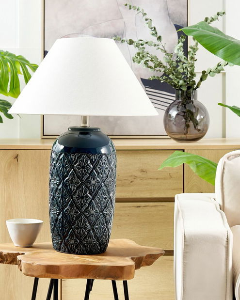 Stolní lampa Tai (modrá)