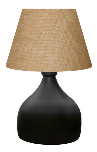 Stolní lampa Gelosso 3 (krémová + černá)