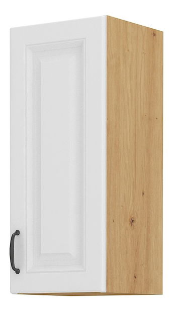 Horní kuchyňská skříňka Sheila 30 G 72 1F (dub artisan + bilá)