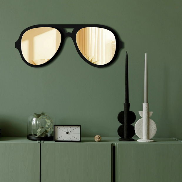 Zrcadlo Ozi 2 (zlatá)