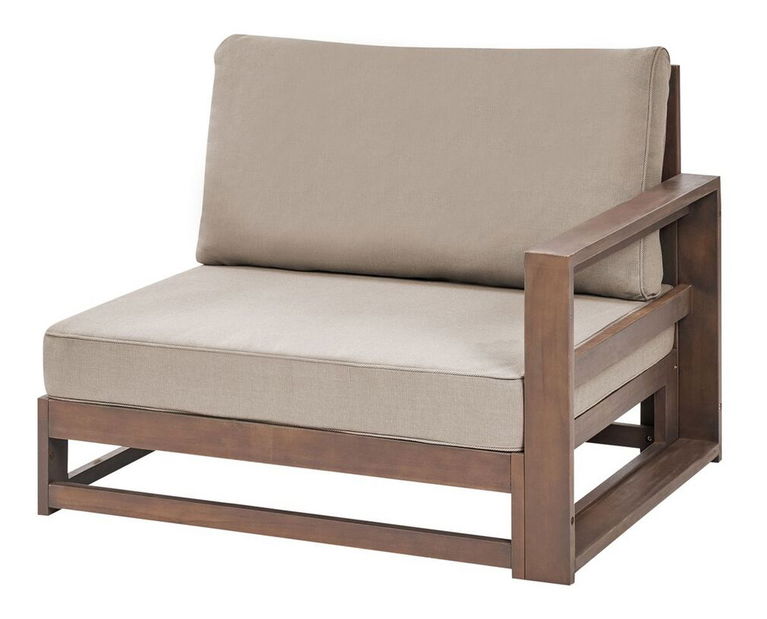 Zahradní pohovka Timza (tmavé akáciové dřevo)