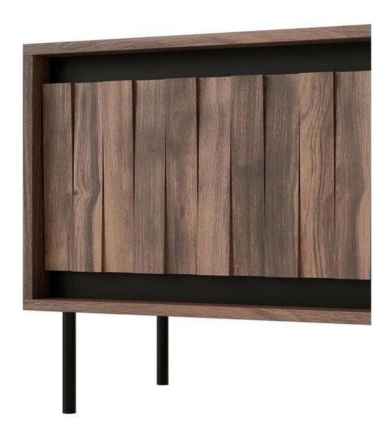 TV stolek/skříňka Sting RTV1 (ořech + černá)