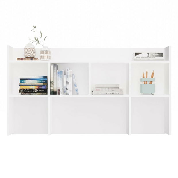 Nadstavba na PC stolek Navegacion 2 (bílá)