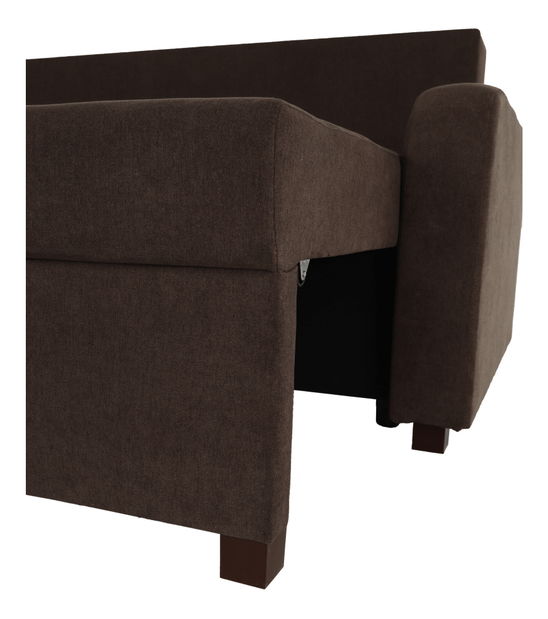 Rozkládací pohovka Porta (čokoládová)