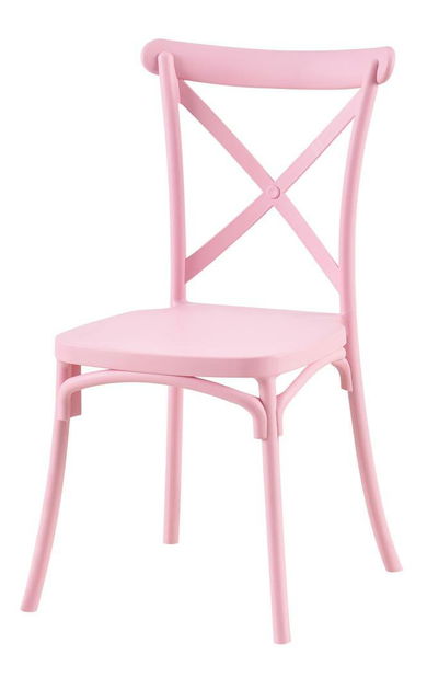 Zahradní židle Saviva (růžová)