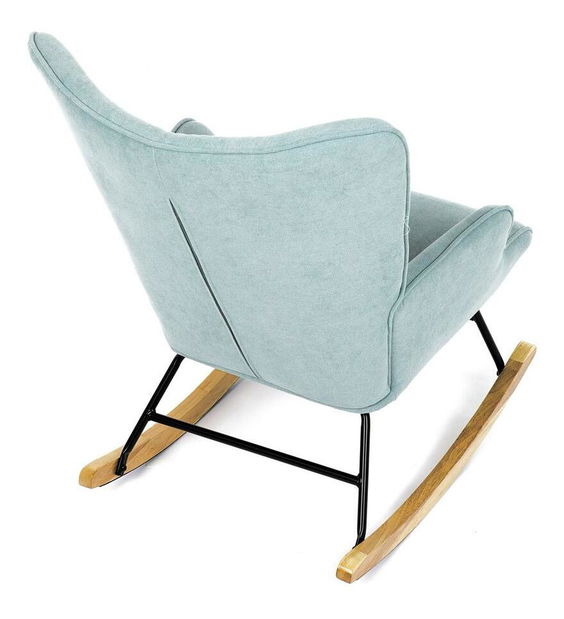 Houpací křeslo Avisaban (světlomodrá)