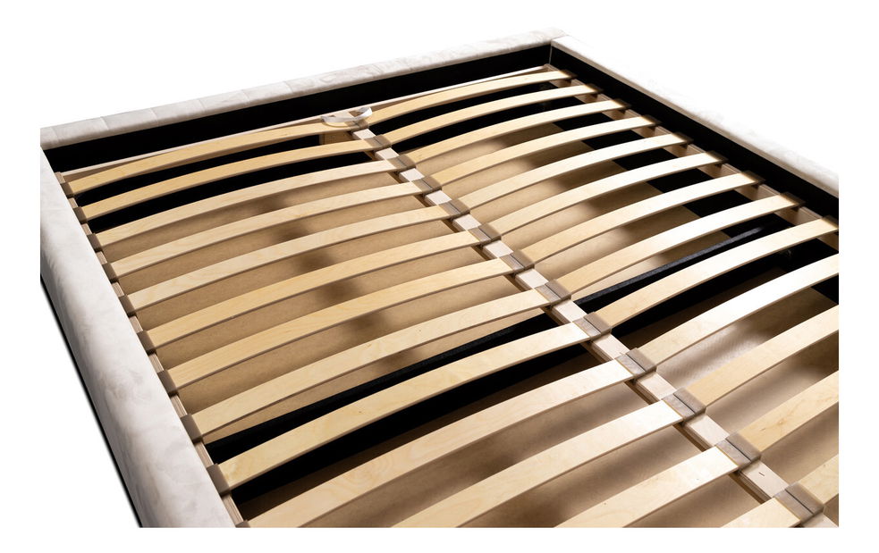 Čalouněná postel 180x200 cm Veggie (měděná)