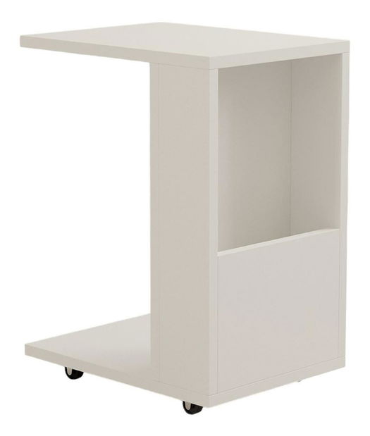 Příruční stolek Ditosi (bílá)