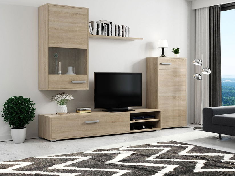 Obývací stěna Mirjan Mila (dub sonoma)