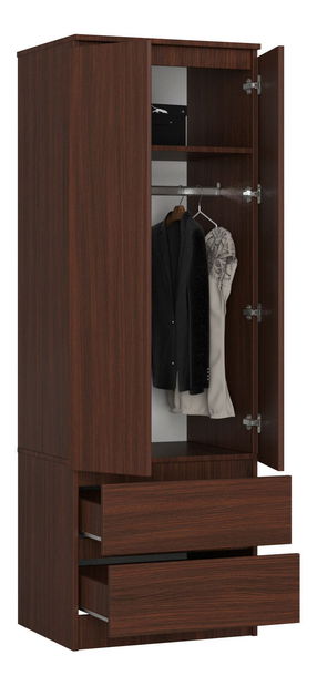 Šatní skříň Suman (wenge)