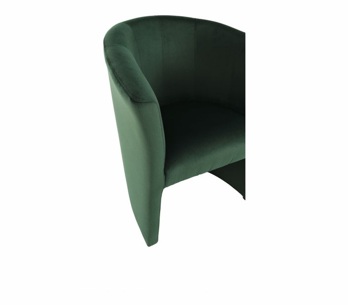 Křeslo Cubali (smaragdová)